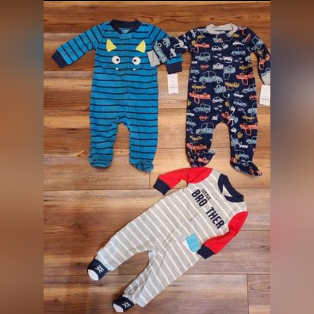 NWT Carter's Footed Sleepers